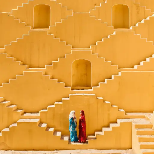 [GEO-DK-212156] GEO-Doppelkarte »Stufenbrunnen«